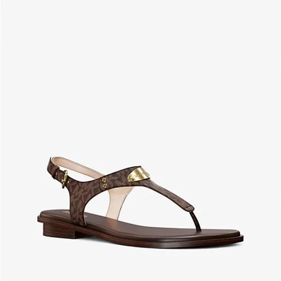 MK - Signature Logo Plate Sandal - 9.5 - Vietnam - Picture 1 of 10